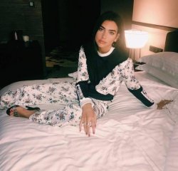 Dua Lipa bed Meme Template