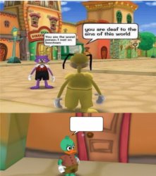 Toontown Duck Meme Template