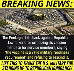 Pro-vaccine Pentagon Meme Template