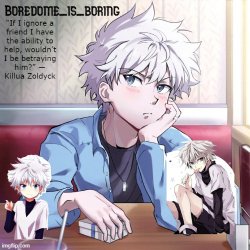 Very epic killua temp Meme Template