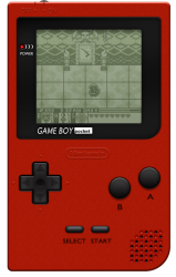 Red game boy Meme Template