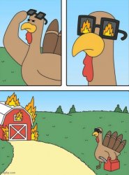 Burned Farm Meme Template