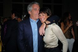 Jeffrey Epstein with Ghislaine Maxwell Meme Template