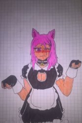 Neko Cherry Meme Template