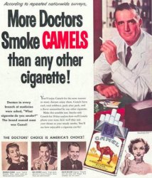 Doctors prefer Camel cigarettes Meme Template