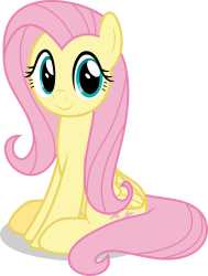 Fluttershy Transparent Meme Template