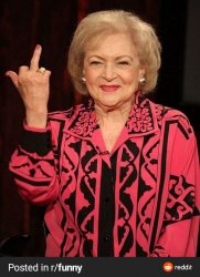 Betty White Bird Meme Template