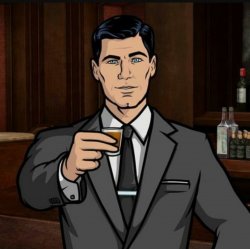 Sterling Archer Toast Meme Template