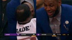 Lebron laughing Meme Template