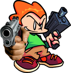 Pico with Gun Meme Template