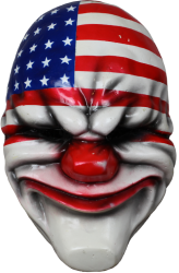 Payday 2 Dallas Clown Mask Meme Template