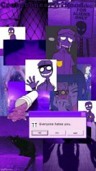 Crossbones purple guy temp Meme Template