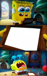 SpongeBob crying Meme Template