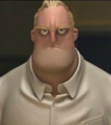 Angry Mr. Incredible Meme Template