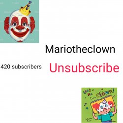 Mariotheclown youtubw channel Meme Template