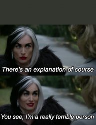 Cruella Explanation Meme Meme Template