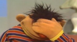 Ernie pissed Meme Template