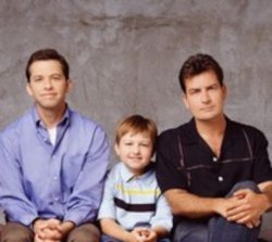 two and a half men Meme Template