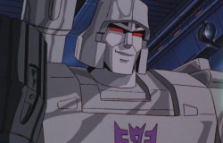 Megatron Happy Meme Template