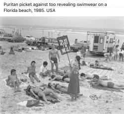 Puritan picket Meme Template