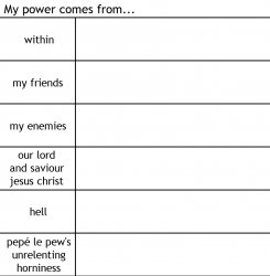 alignment chart power Meme Template