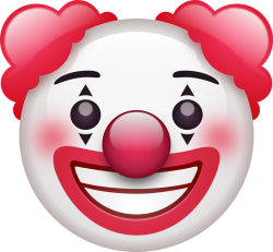 Happy clown emoji Meme Template