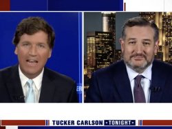 Ted Cruz on Tucker Carlson Meme Template