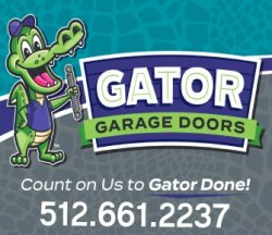 Gator Garage door Logo Meme Template