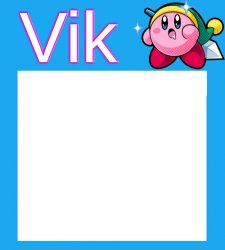 Vik's  Kirby Temp Meme Template