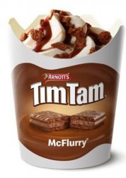 McDonalds McFlurry TimTam Meme Template