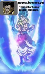 gogeta temp2 Meme Template