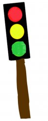 traffic light Meme Template