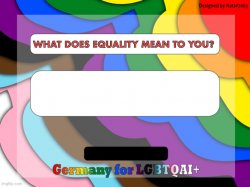 Germany for LGBTQ Meme Template