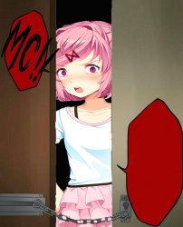 Yandere Natsuki Template Meme Template