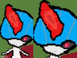 special ralts stare Meme Template