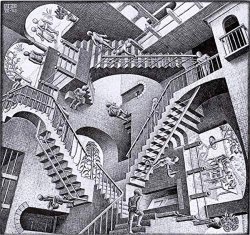 Relativity-Escher Meme Template