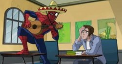 Sombrero Spider-Man Mood Shift Meme Template