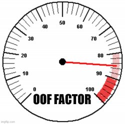 Oof Factor Meme Template