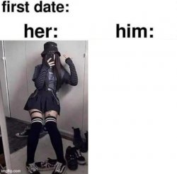 first date blank Meme Template