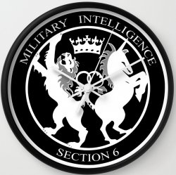 MI6 Logo clock Meme Template