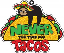 Sloth never too tired for tacos Meme Template