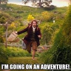 Hobbit Going on a adventure Meme Template