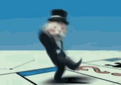 Monopoly dancing GIF fast Meme Template
