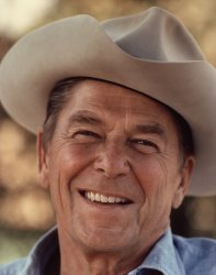 Ronald Reagan cowboy Meme Template
