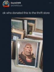 Who donated this to the thrift store Meme Template