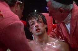 Rocky Balboa Beaten Up Meme Template