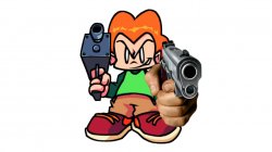 Pico with a Gun Meme Template