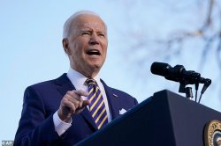 Biden at podium Meme Template