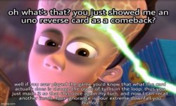 uno reverse card counter Meme Template