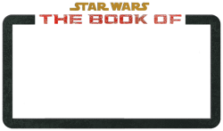 Star wars the book of Boba fett blank logo Meme Template